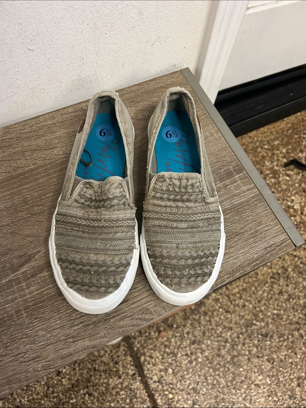 Blowfish slip on tennis shoes